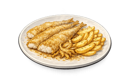 Merluza Frita