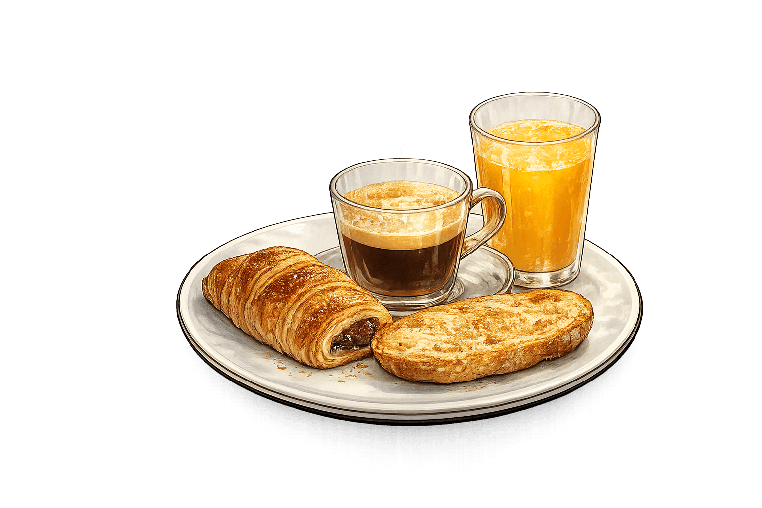 Desayuno oferta