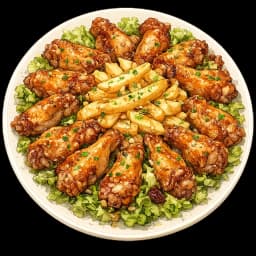 10  Alitas de Pollo